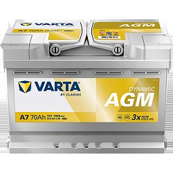 VARTA SILVER DYNAMIC AGM START-STOP 12V 70Ah 570 901 076 - klikn�te pro v�t�� n�hled